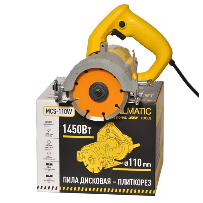 MCS-110W пила алмазная STABILMATIC, плиткорез-электрический