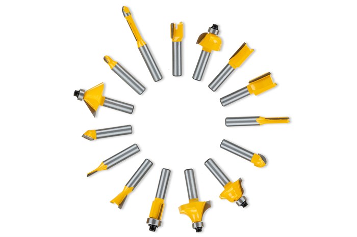 Набор твердосплавных фрез N4, SFR-15-8 STABILMATIC, 8 мм, 15 предметов - фото 5198