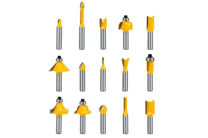 Набор твердосплавных фрез N4, SFR-15-8 STABILMATIC, 8 мм, 15 предметов - фото 5202