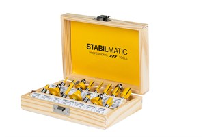 Набор твердосплавных фрез N3, SFR-15-6 STABILMATIC, 6 мм, 15 предметов